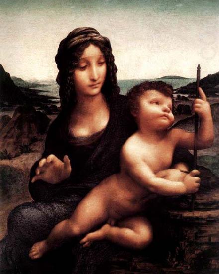 LEONARDO da Vinci Madonna with the Yarnwinder china oil painting image